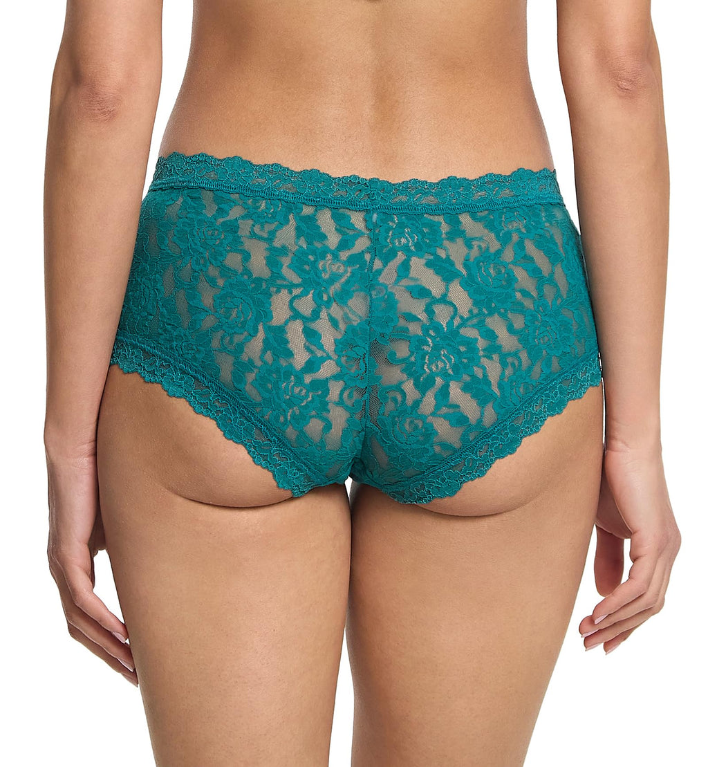 hanky panky Signature Lace Boyshort (4812P),Large,Northern Lights
