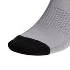 adidas Originals Men's Originals Roller 3-Pack Crew, Light Onix Grey/Black/White, Large