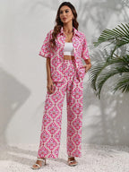 Leriya Fashion Rayon Kurta Set For Women || Ethnic Co Ord Set || Printed Kurti Pant Set For Girls || Casual Kurti Set || Co Ord