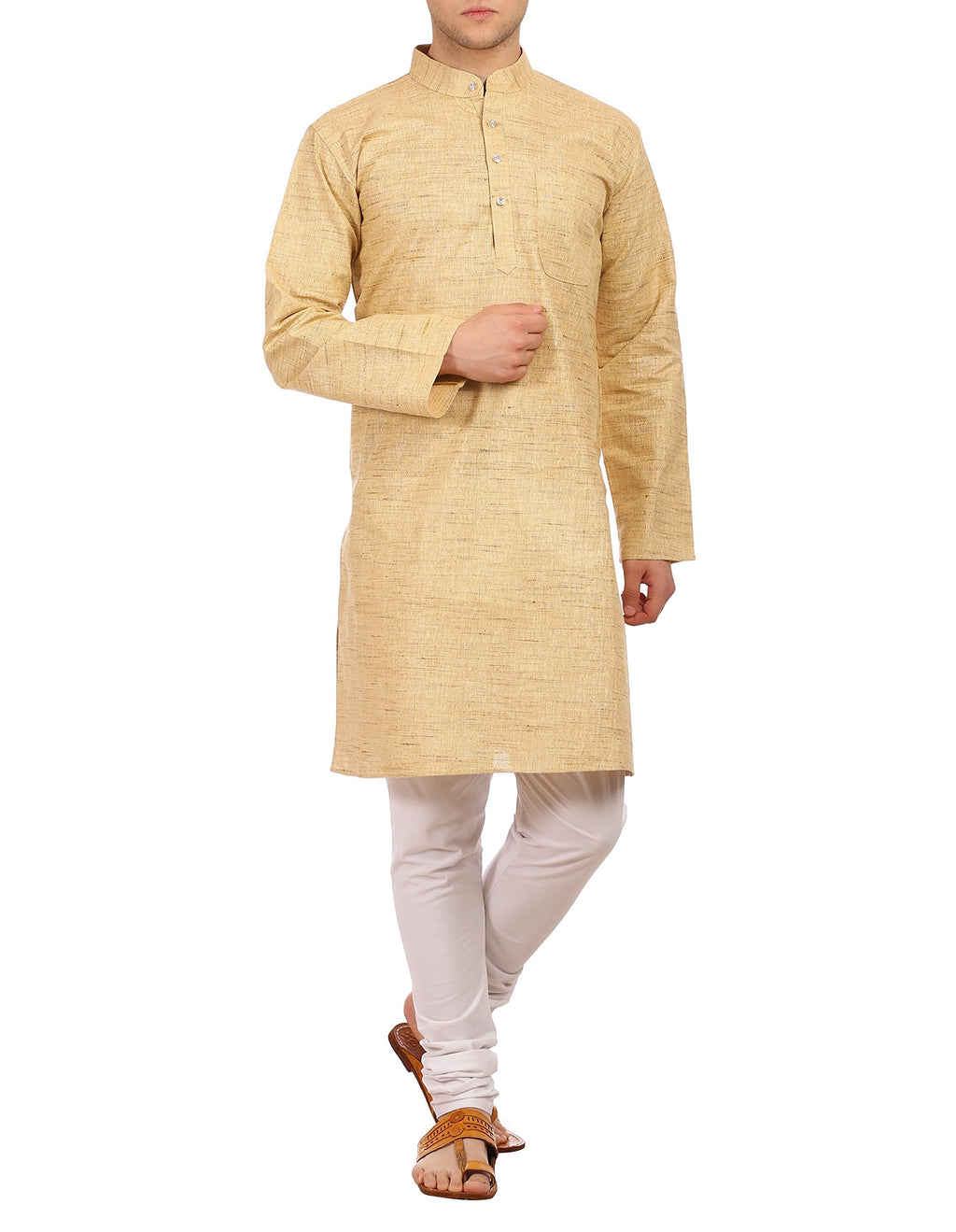 Wintage Men'S Cotton Festive And Casual Kurta Churidar Pajama Pyjama