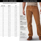 Wrangler mens Rugged Wear Unlined Denim Jacket, Vintage Indigo, 5X-Large US