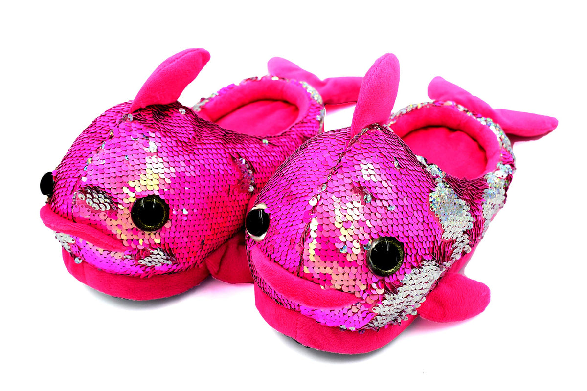 KOMTO Women Cotton Home Slippers Winter Warm 3D Mermaid Slipper for Fish Lovers,1 pair/Cartoon Shoes/Winter Shoes For Girls/Wint 67