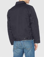 Mens 8 oz Lined Eisenhower Jacket - BLAcK - S(D0102H7ZS8J)