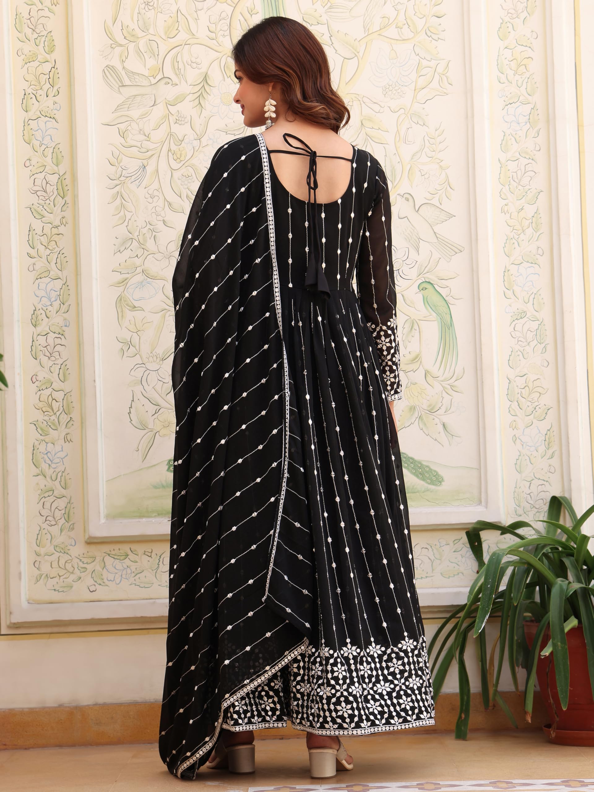 Fashion Basket Georgette Anarkali Anarkali Kurta Set For Women