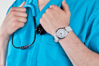 The Original Scrub Watch for Medical Professionals & Students, various scrub colors Blue