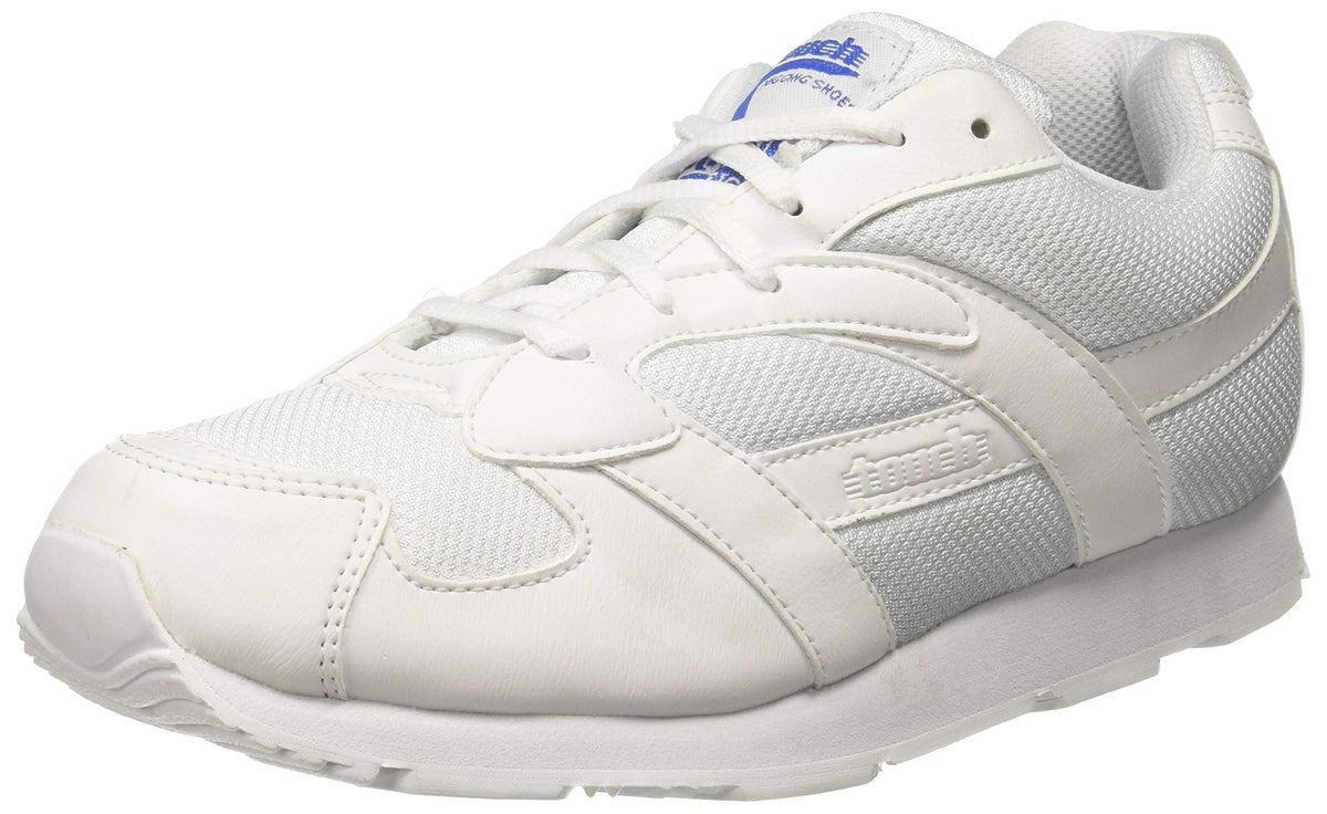 Lakhani Mens Touch 05 White Running Shoes  7 UK/India (41 EU)(Touch 05MultiColour7) 7