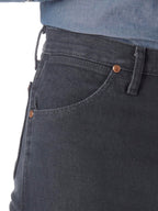 Wrangler Men's Cowboy Cut Slim Fit Jean, Charcoal Grey, 28W x 32L