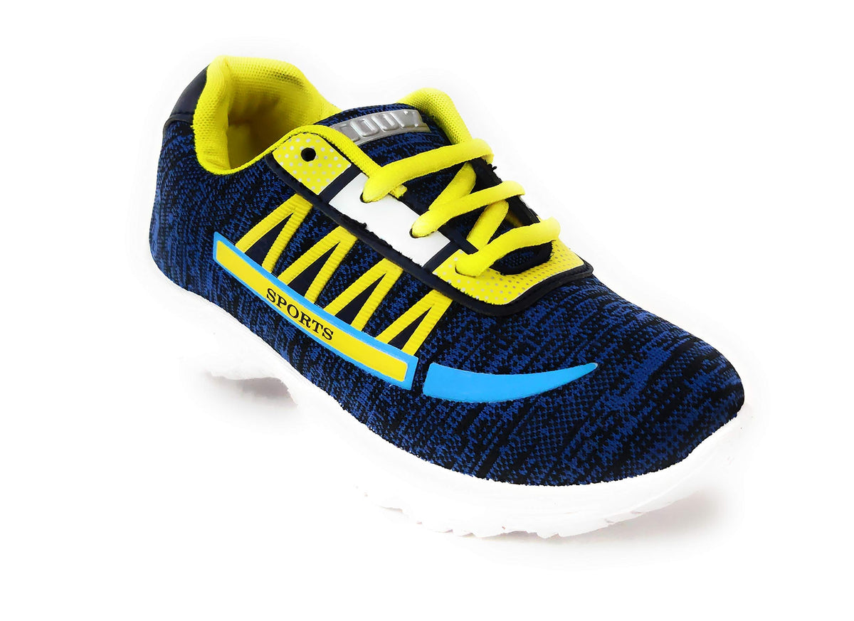 Coolz Kids Casual, Sports And Running Shoes Rafel2 For Boys And Girls (Age: 514 Years) (BlueYellow, Numeric_13) 13
