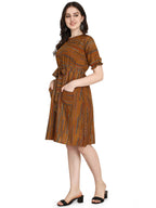 Om Sai Latest Creation Rayon Printed Fully Stitched Straight Kurti For Women & Girls On Jeans Palazzo Or Skirt (Plus Size Upto 2