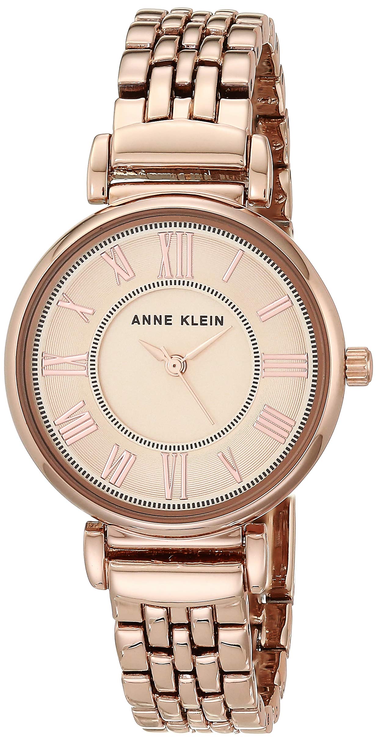 Anne Klein Women's AK/2158RGRG Rose Gold-Tone Bracelet Watch