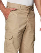 Dickies Men's Regular Straight Flex Twill Cargo Pant, Desert Sand v1, 40W x 32L