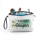 Daughter Gifts from Mom Daughter Gifts Gifts for Daughter Birthday Gift for Daughter Small Make Up Travel Cosmetic Bag Bridal Sh