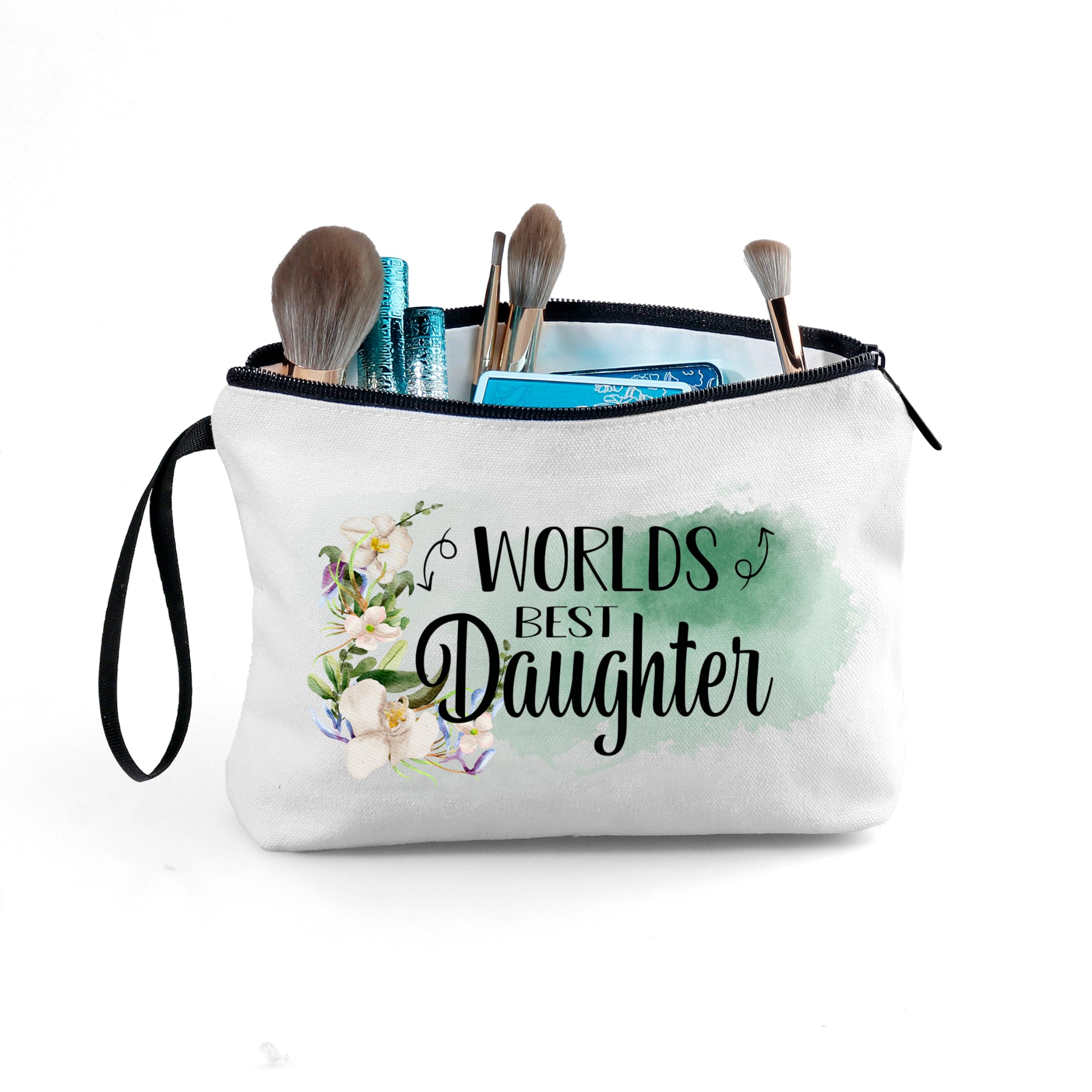 Daughter Gifts from Mom Daughter Gifts Gifts for Daughter Birthday Gift for Daughter Small Make Up Travel Cosmetic Bag Bridal Sh