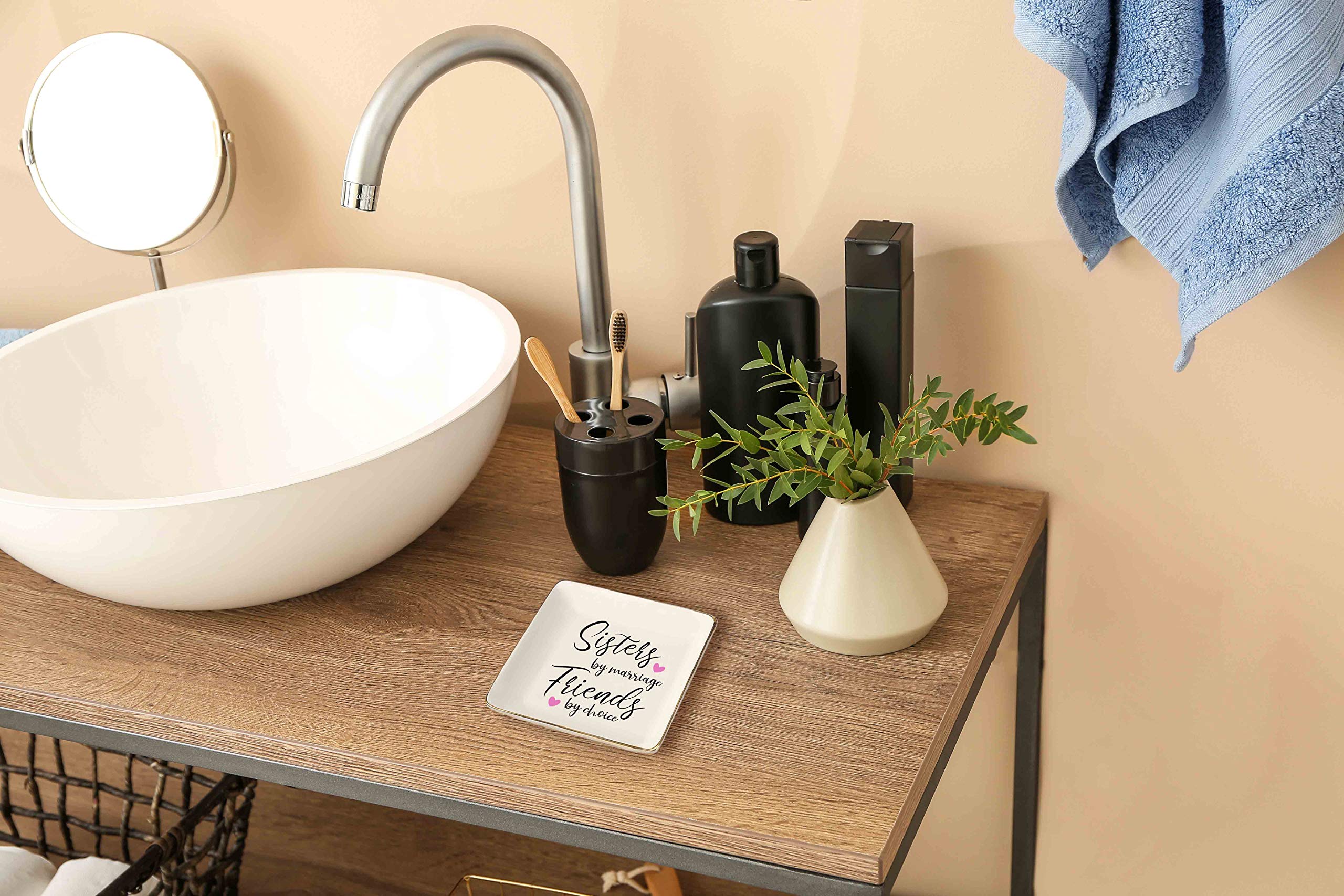 Mother's Day Gifts for Sister-in-Law,Bonus Sister Gift-Unbiological Sister Gift-Birthday Wedding Christmas Gift-Sister Gift-Sist