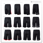Athletic Shorts for Men - 4 Pack Men's Activewear Quick Dry Basketball Shorts - Workout, Gym, Running