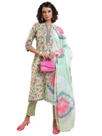 Ketch Women'S Polyester Kurta Set (Khk3001026_Yellow