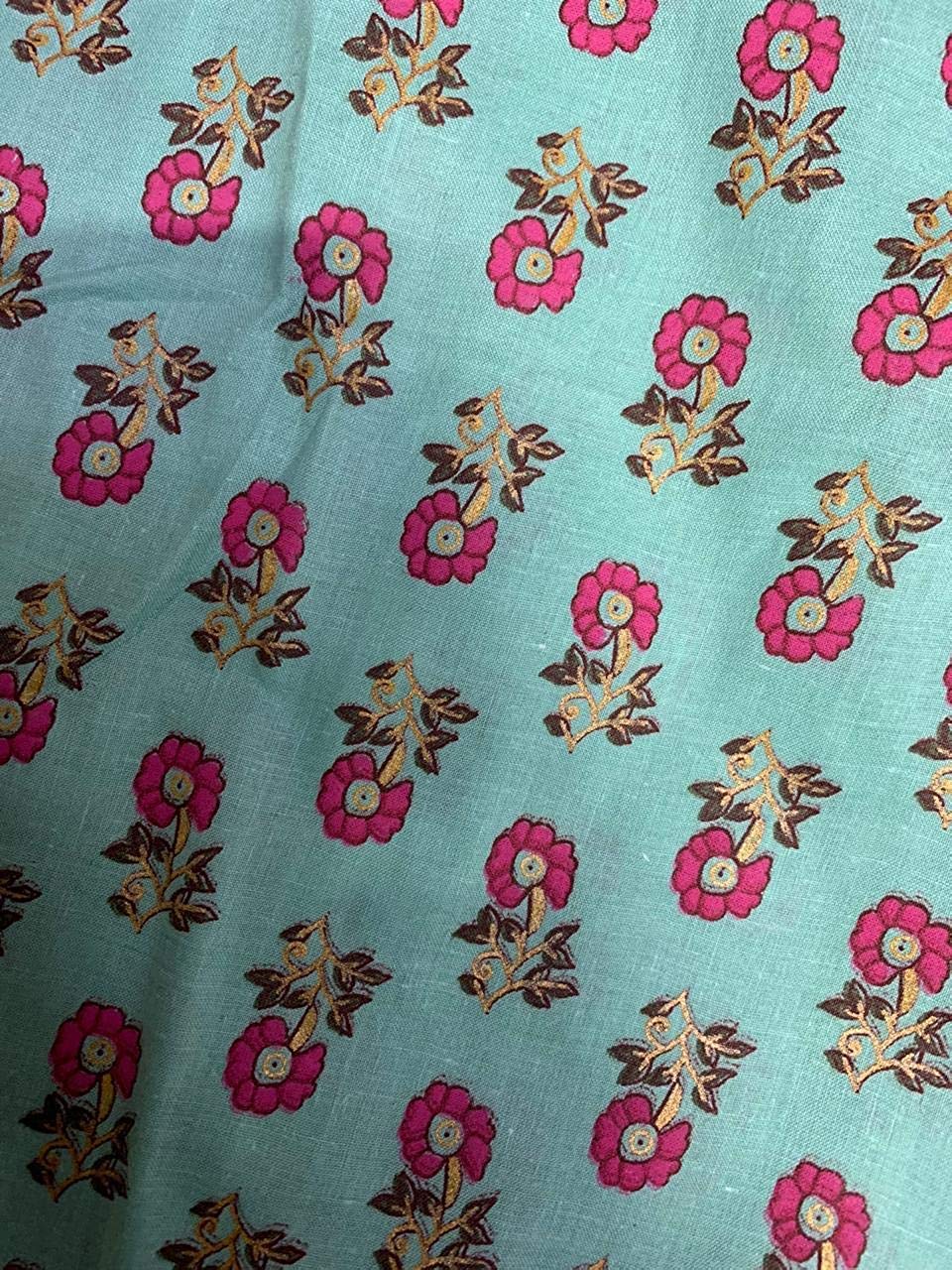 Anni Designer Women Cotton Printed Straight Kurta With Palazzos & Dupatta (Deb-Cotton Set3)