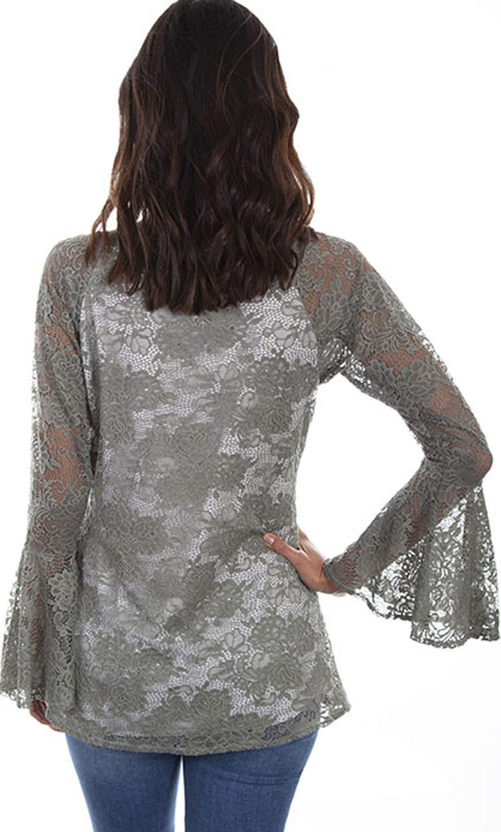 LINED LACE TUNIC