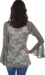 LINED LACE TUNIC