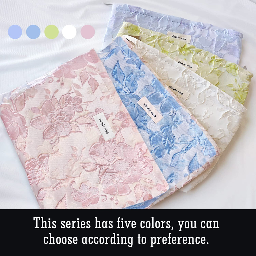 STARDW Flower Cosmetic Bags Makeup Bags for Women and Girls,Travel Makeup Bag Large Capacity Canvas Makeup Bag,Makeup Organizer