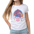 Kids Crew Tee - Believe - White by DelSol for Kids - 1 Pc T-Shirt (YXL)