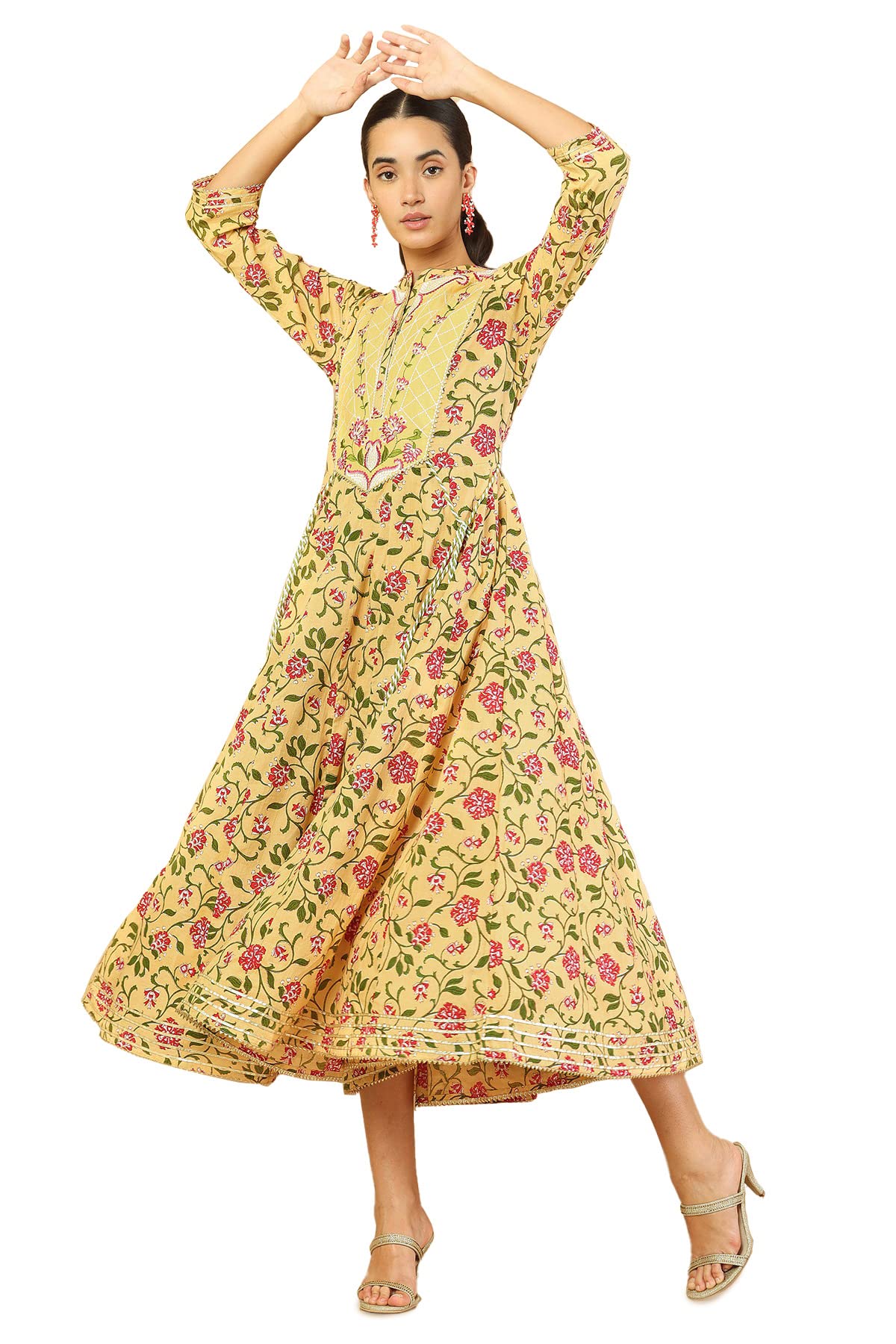 Soch Women Beige Kurta