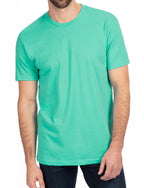 Next Level Mens Premium Fitted CVC Crew Tee (N6210) Tahiti Blue xs