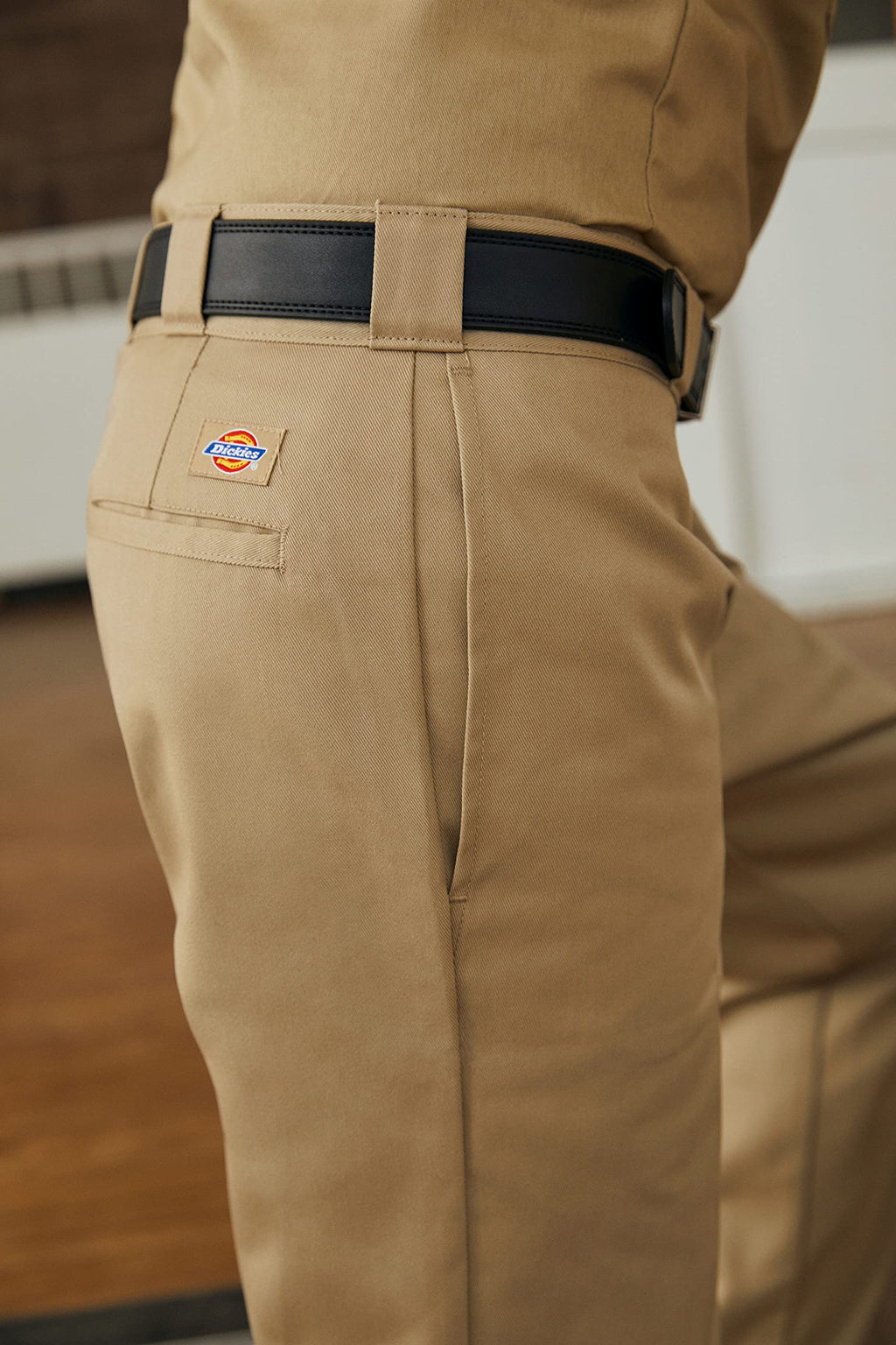 Dickies Men's Original 874 Work Pant, Khaki, 42W x 28L