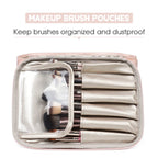 Narwey Travel Makeup Bag Large Cosmetic Bag Make up Case Organizer for Women