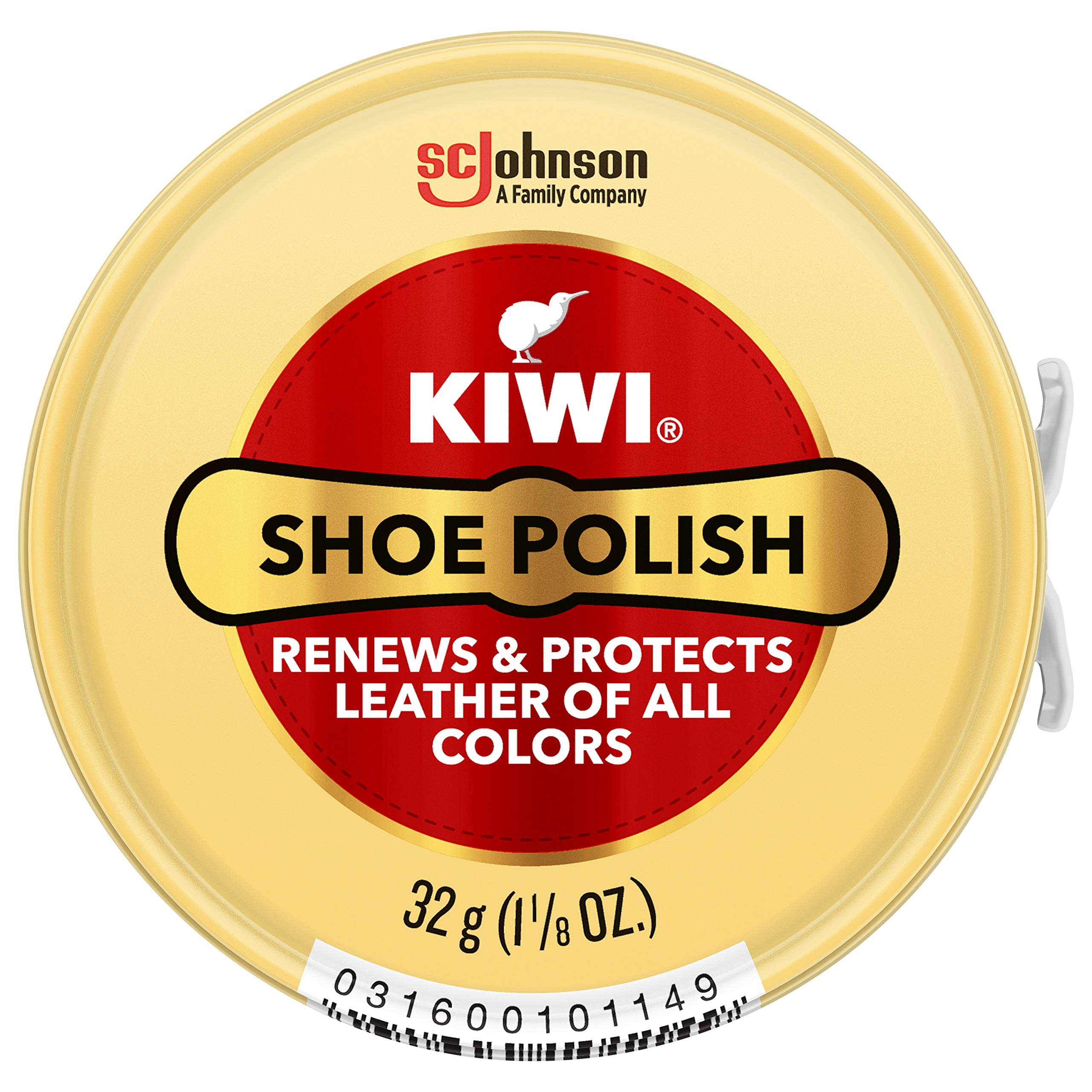 Kiwi Neutral Shoe Polish, 1-1/8 oz