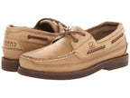 Sperry Mens Mako 2-Eye Boat Shoe, Oak, 10.5