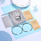 UNGENT THEM Sisters Gifts from Sister Best Friend Friendship Bracelets for 2 Birthday Christmas Valentines Day Gifts for Little