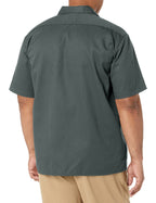 Dickies mens Short-sleeve Work Shirt, Lincoln Green, 3X-Large Big