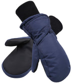 SimpliKids Boys Snow Mittens Toddler Snow Gloves Insulation Waterproof Winter Ski Mittens,XS,Navy