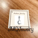 JMQJewelry C Letter C Initial Dangle C Alphabet Birthstone Valentine Christmas Graduation Womens Bead Charms Compatible with Pan