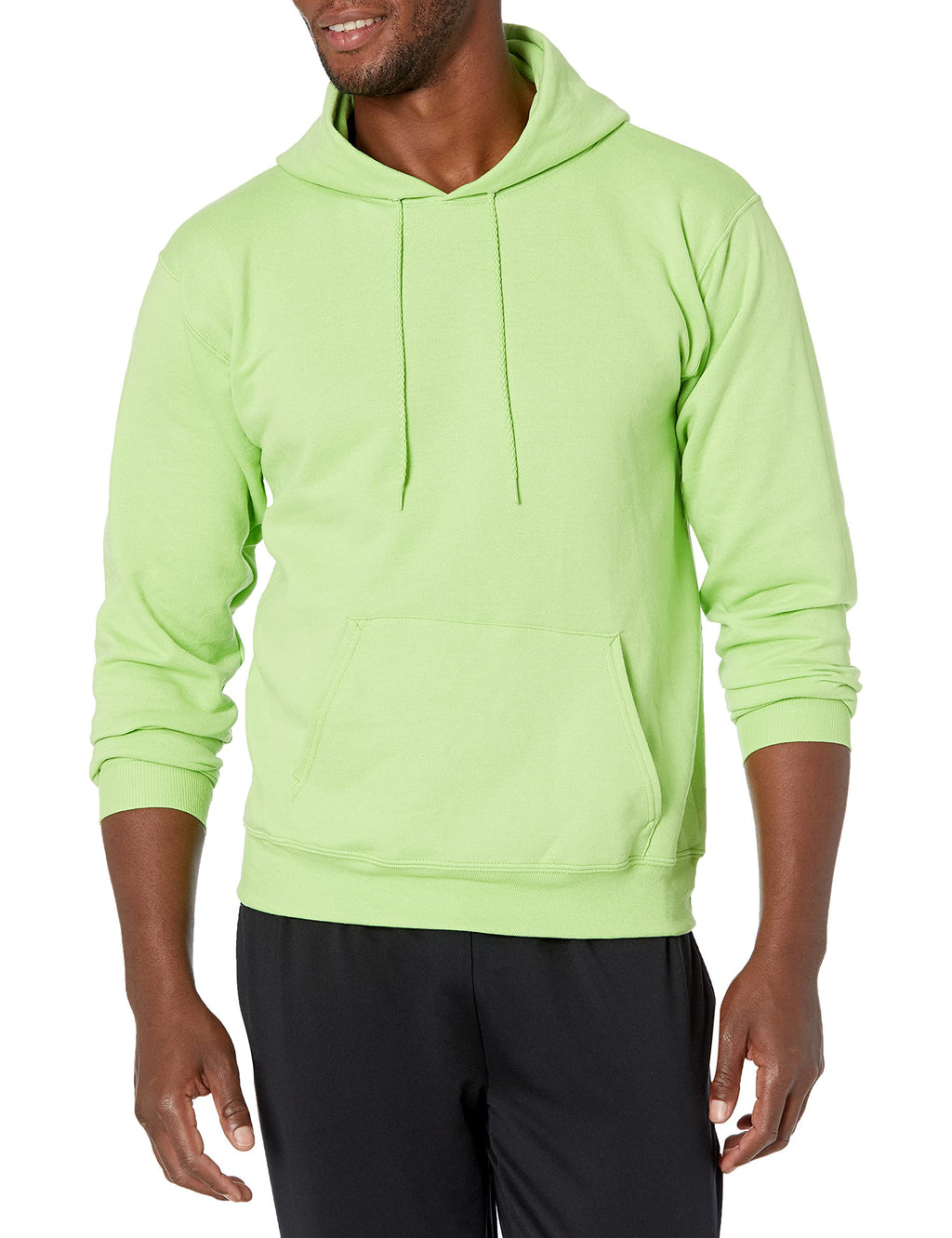 Unisex Ecosmart 5050 Pullover Hooded Sweatshirt - WHITE - S(D0102H7D70X)