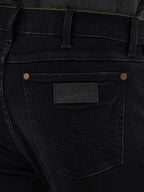 Wrangler Men's Retro Slim Fit Straight Leg Jean, Blackwell