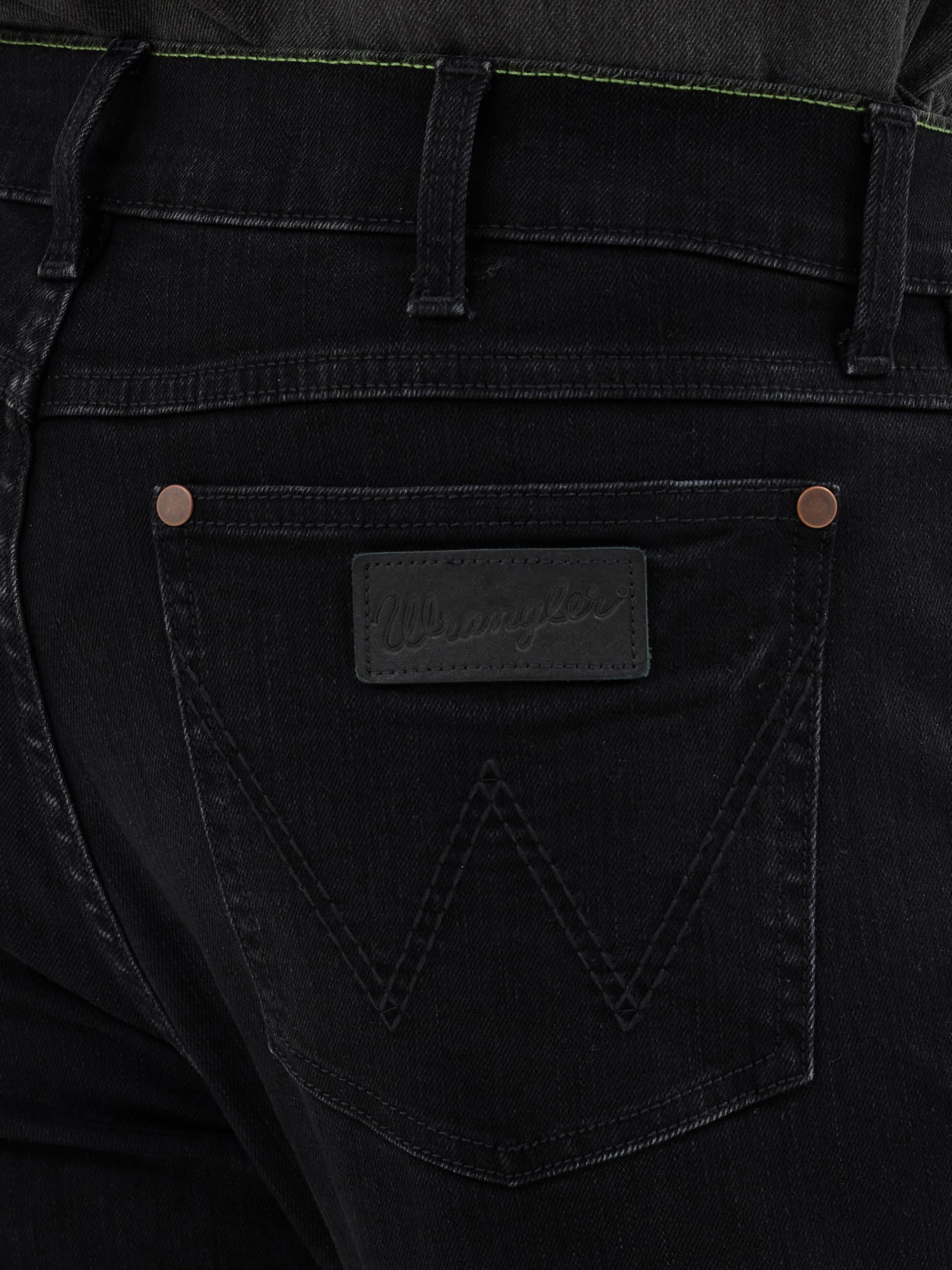 Wrangler Men's Retro Slim Fit Straight Leg Jean, Blackwell