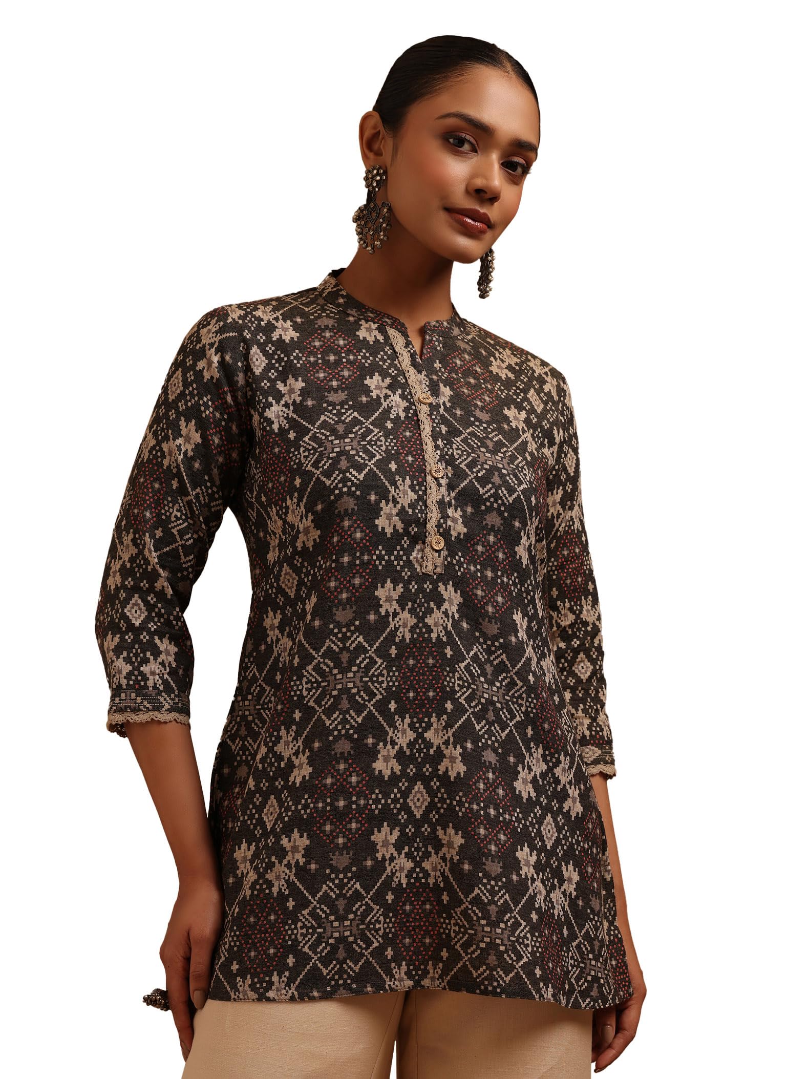 Soch Women Cotton Printed Top