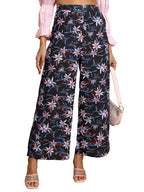 Ketch WomenS Regular Casual Pants (Khp0000003_Black/Pink/Multi
