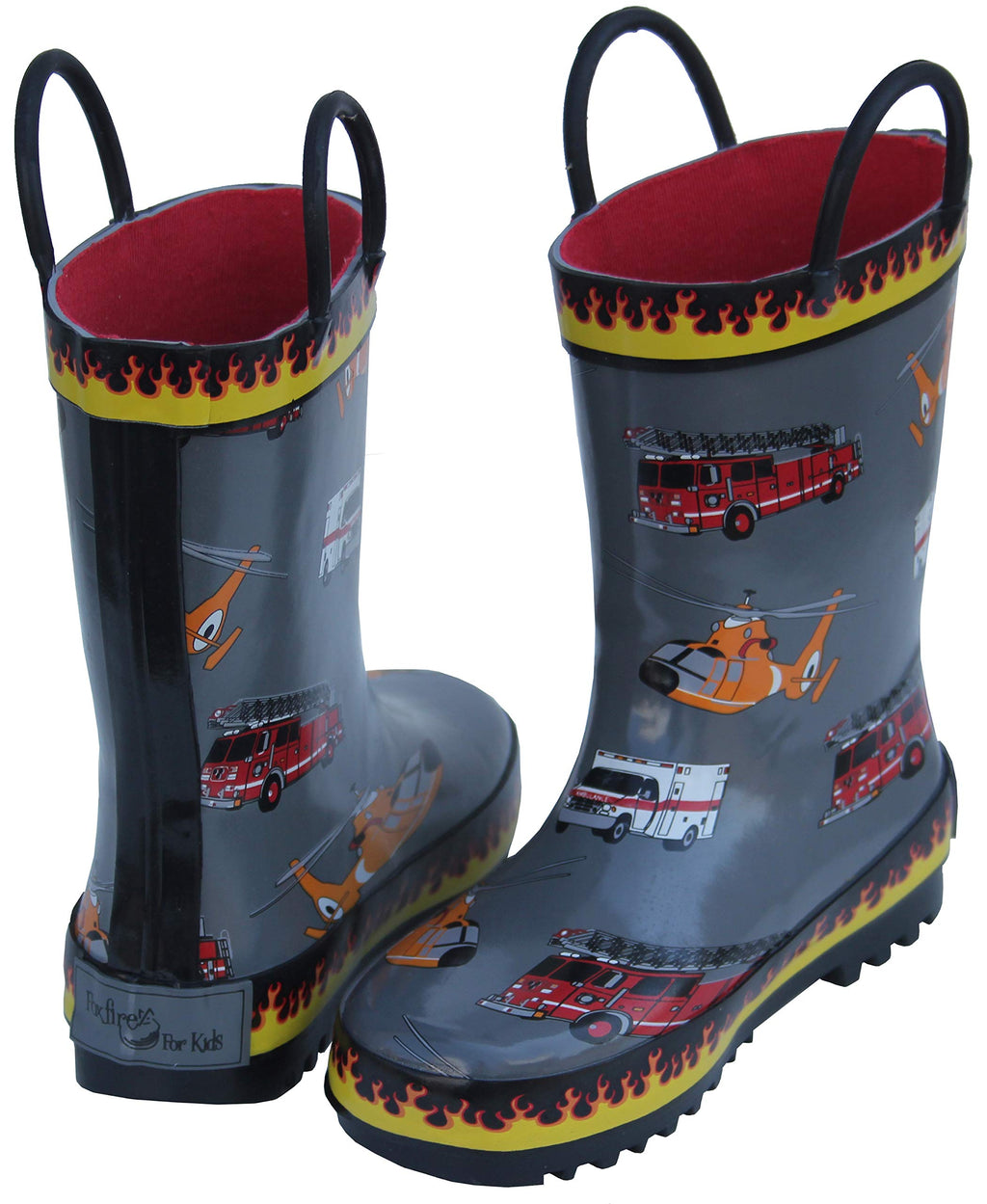 Foxfire FOX-600-85-12 Childrens Fire Rescue Rain Boot - Size 12