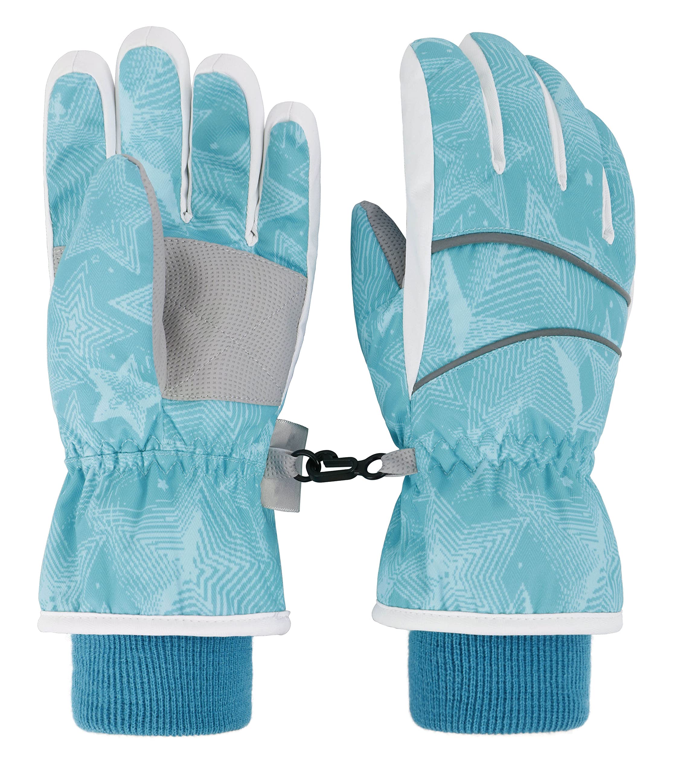 Lullaby Kids Kids Waterproof Gloves Kids Gloves Winter Girls Gloves Kids Ski Gloves Kid's Toddler Warm Winter Waterproof Snow Gl