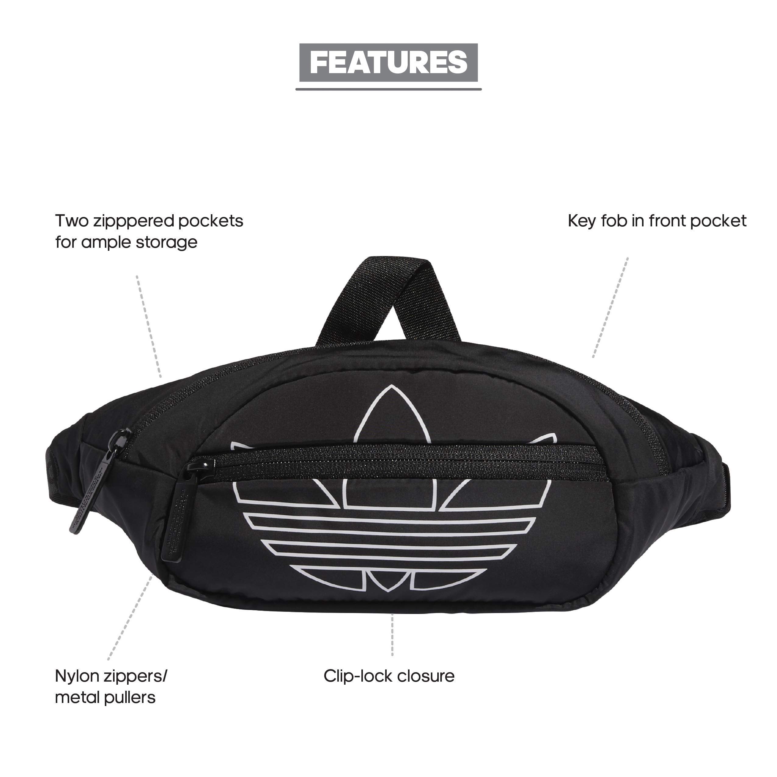 adidas Originals National Waist Pack, Black F23, One Size