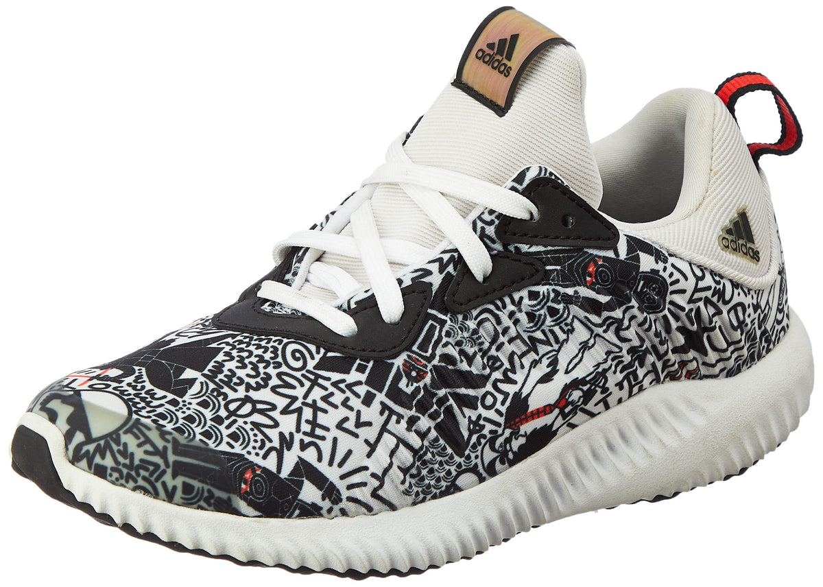 Adidas Unisex Ftwwht/Greone/Cblack Sneakers  1 UK/India (33 EU)(BW1121) 1