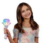 Color Changing Diamond Jewel Scepter Wand with Projecting Crystal Ball