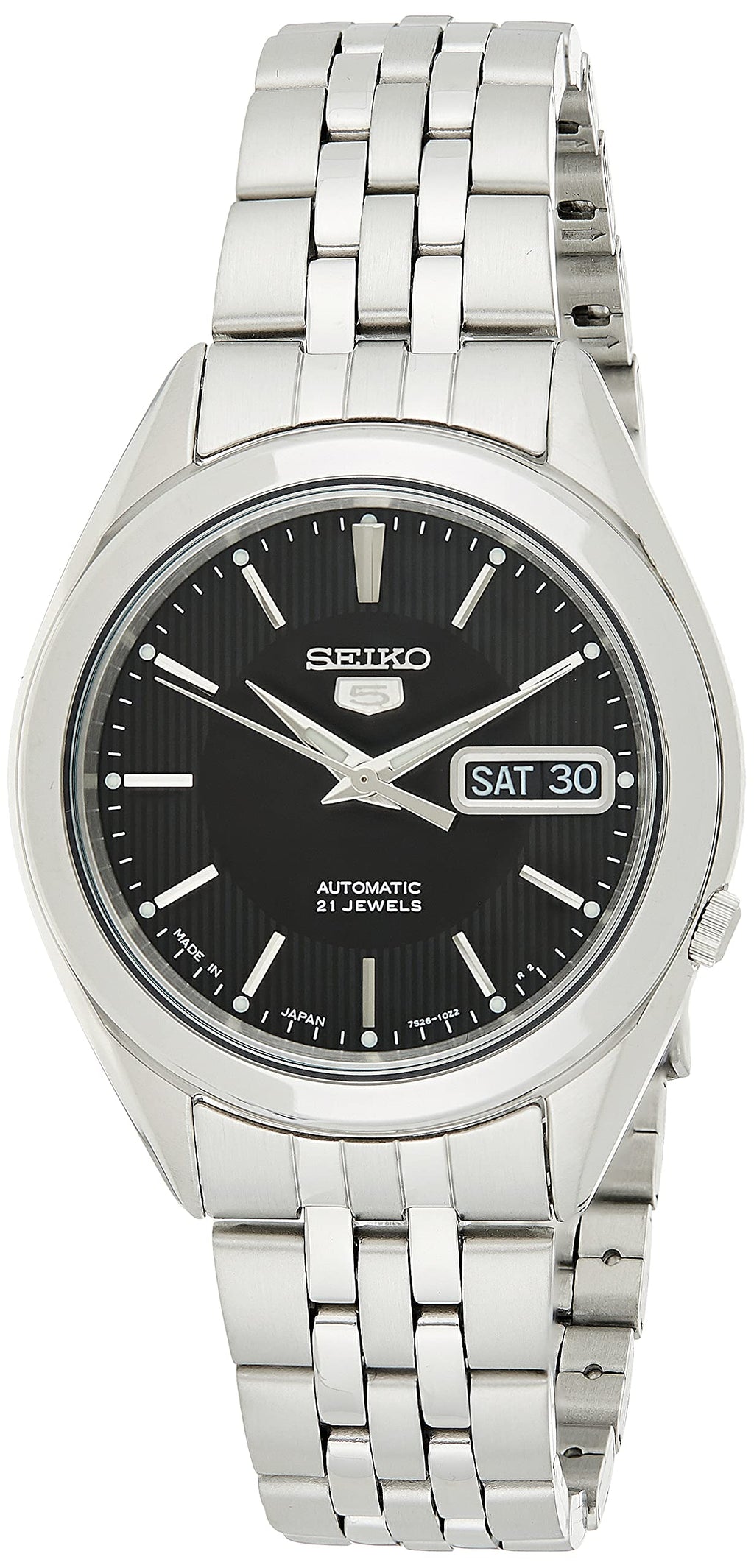 Seiko 5 Automatic 21 Jewels Japan Made SNKL23 SNKL23J1 SNKL23J Men's Watch
