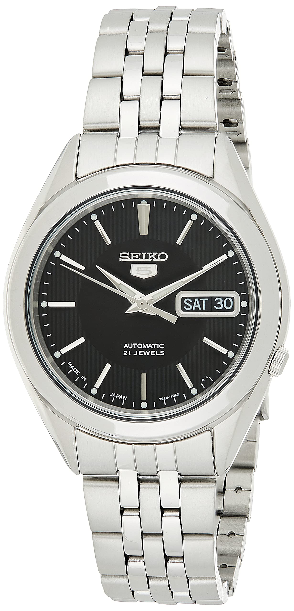 Seiko 5 Automatic 21 Jewels Japan Made SNKL23 SNKL23J1 SNKL23J Men's Watch