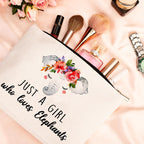 GevGuxLuo Elephants Gifts for Elephants Lover, Birthday Gift for Best Friend Sister, Elephant Accessories, Animal Lovers Makeup