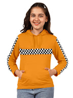Kyda Kids GirlS Cotton Hooded Neck Hoodies - Sweatshirt With Hoodies Full Sleeves Girls Winter Wear, Long Sleeve Sweatshirts Fo