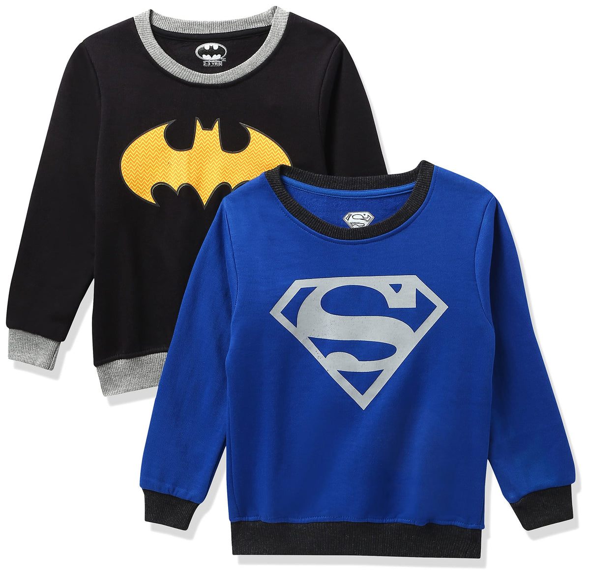 URBAN PLAYER BY ETEENZ Boys Fleece Round Neck Sweatshirt (ESOC43287JLBSW_Multicolour_24) 24